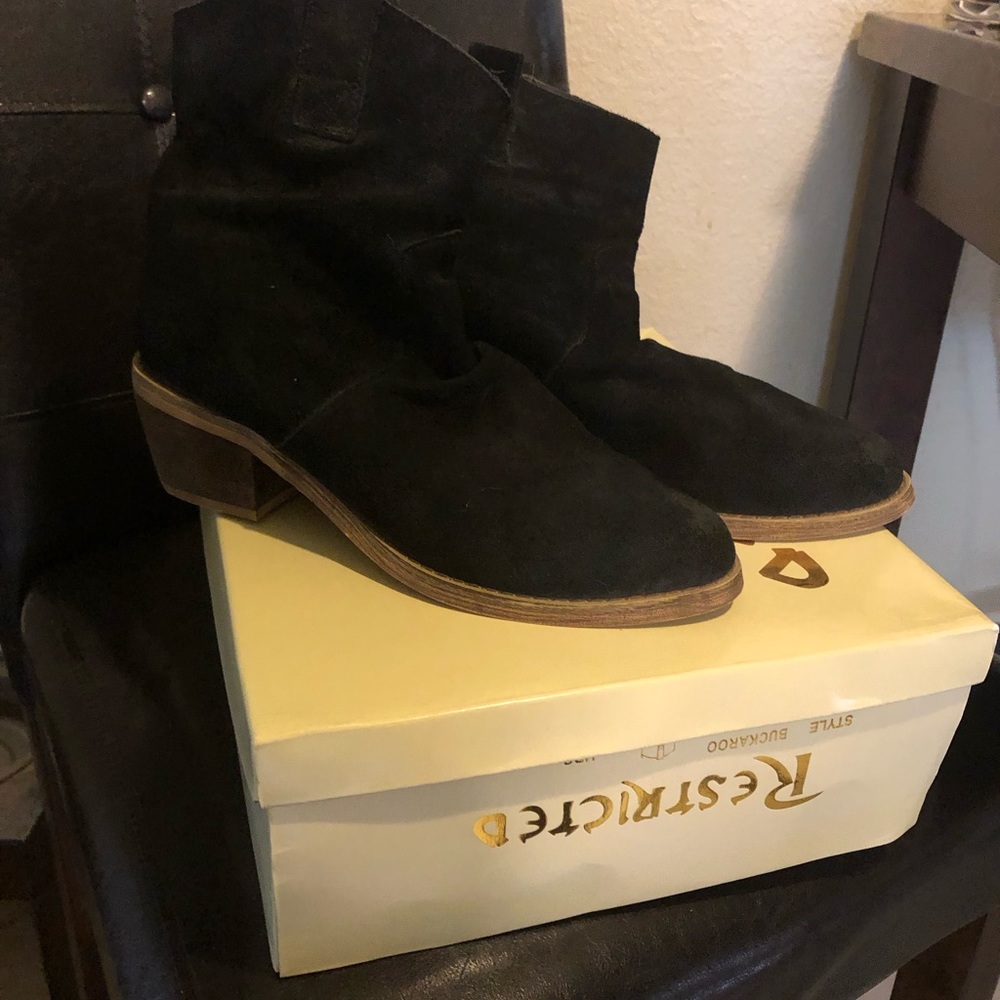 Restricted Suede Boots